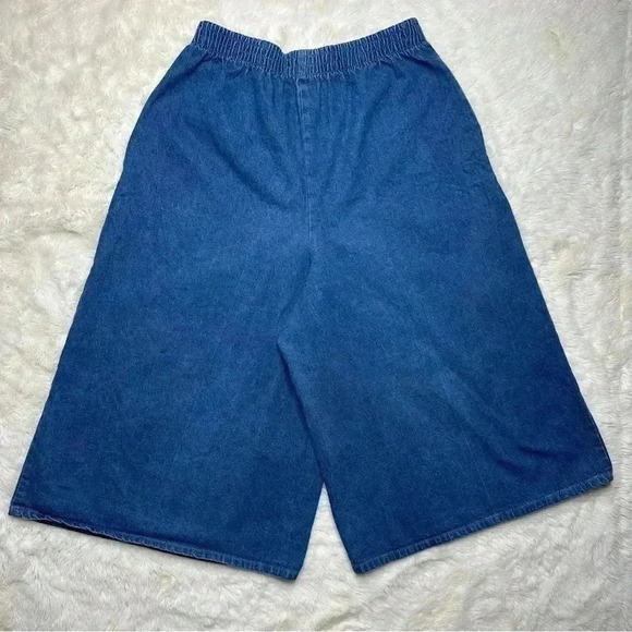 Koret City Blues Vintage Crop Jeans Extra Wide Leg Medium Wash Size 14 - Picture 11 of 16